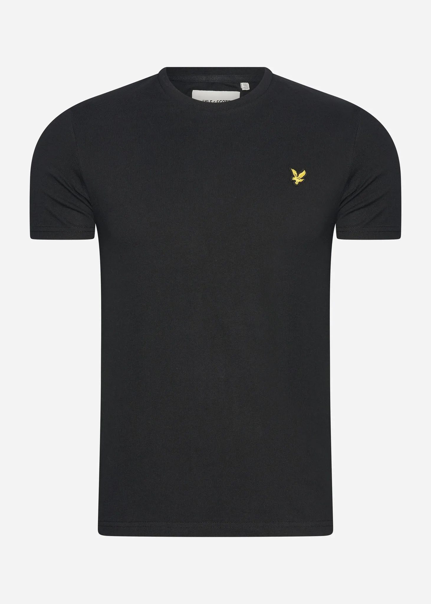 3 pack plain t-shirt - jet black - white - highland mauve