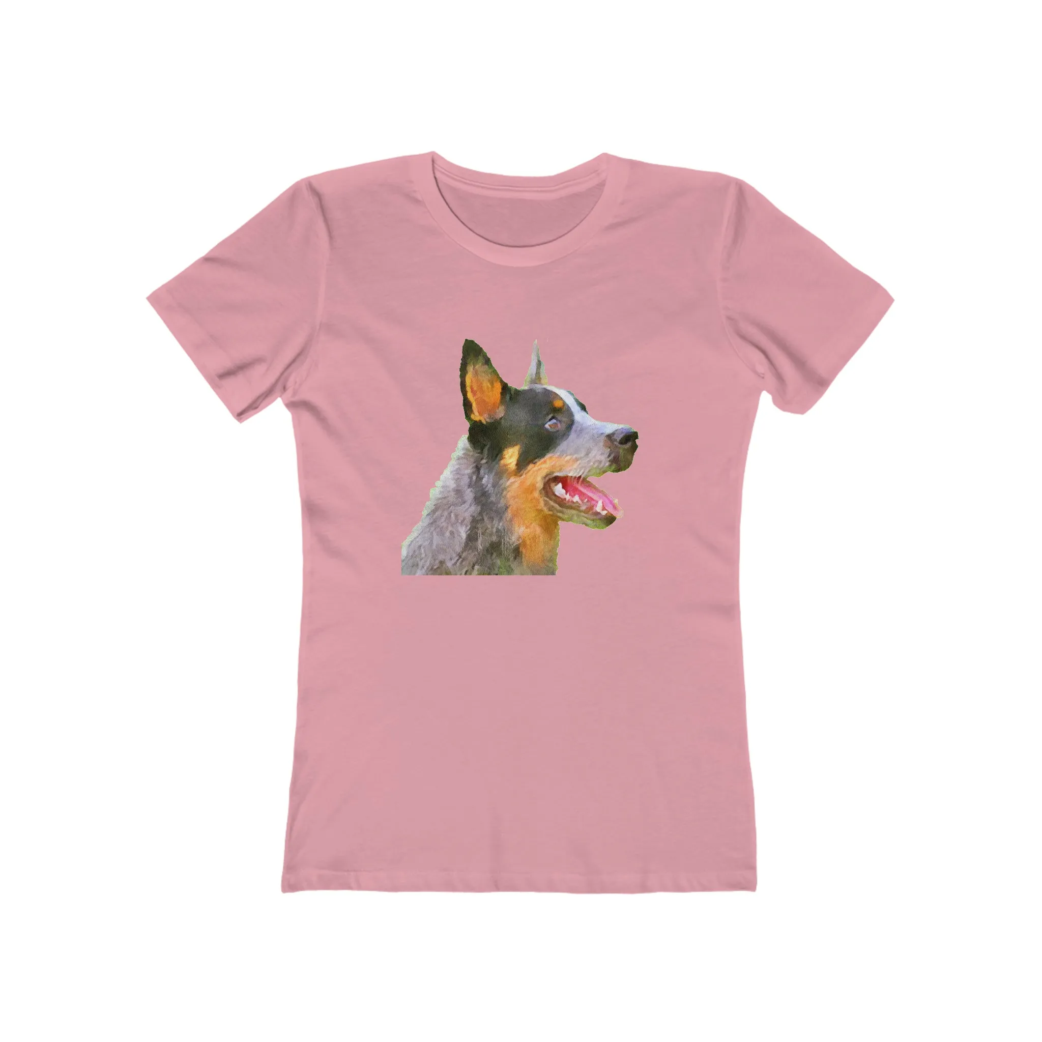 Blue Heeler - Australian Cattle Dog #1    -   Women's Slim Fit Ringspun Cotton T-Shirt