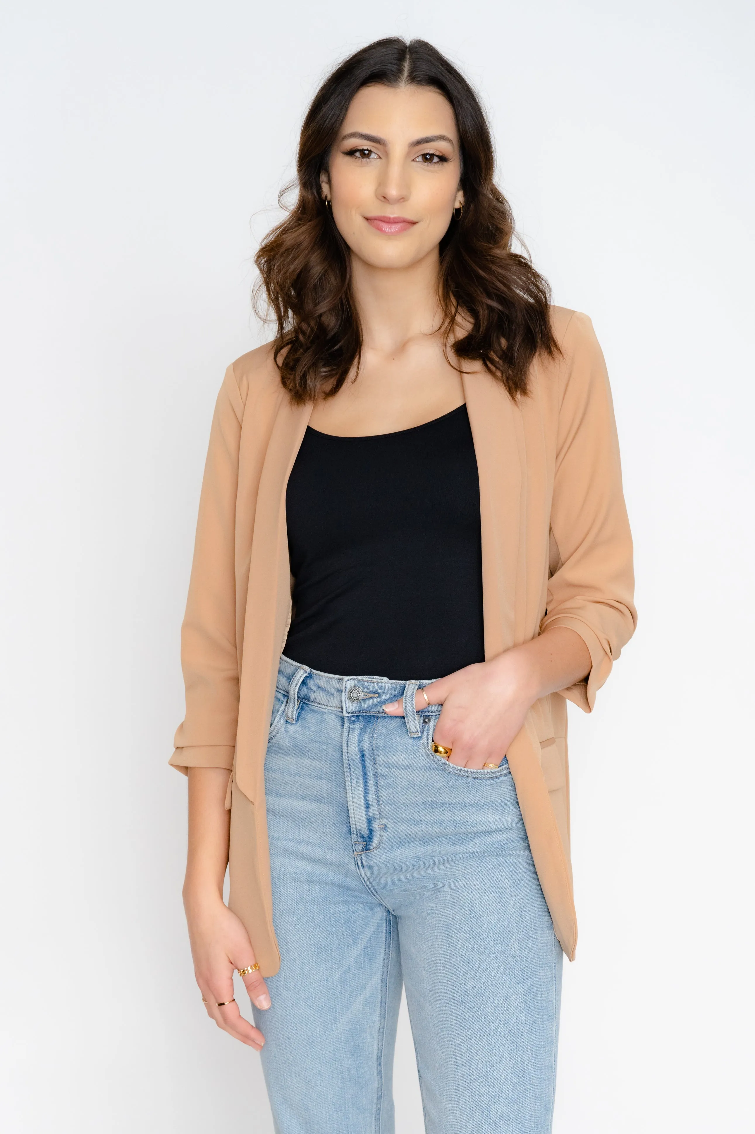 Boyfriend Pocketed Blazer