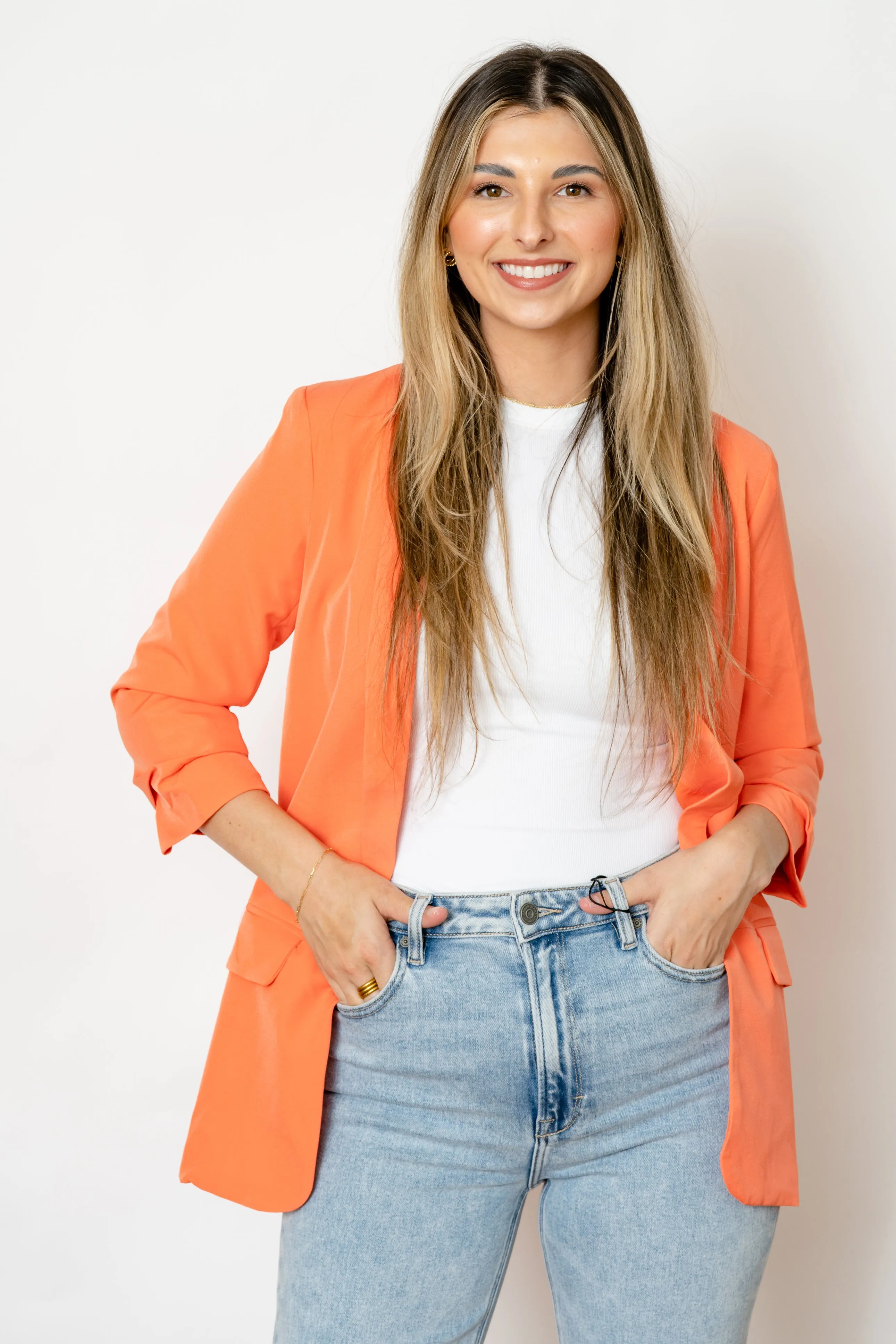Boyfriend Pocketed Blazer