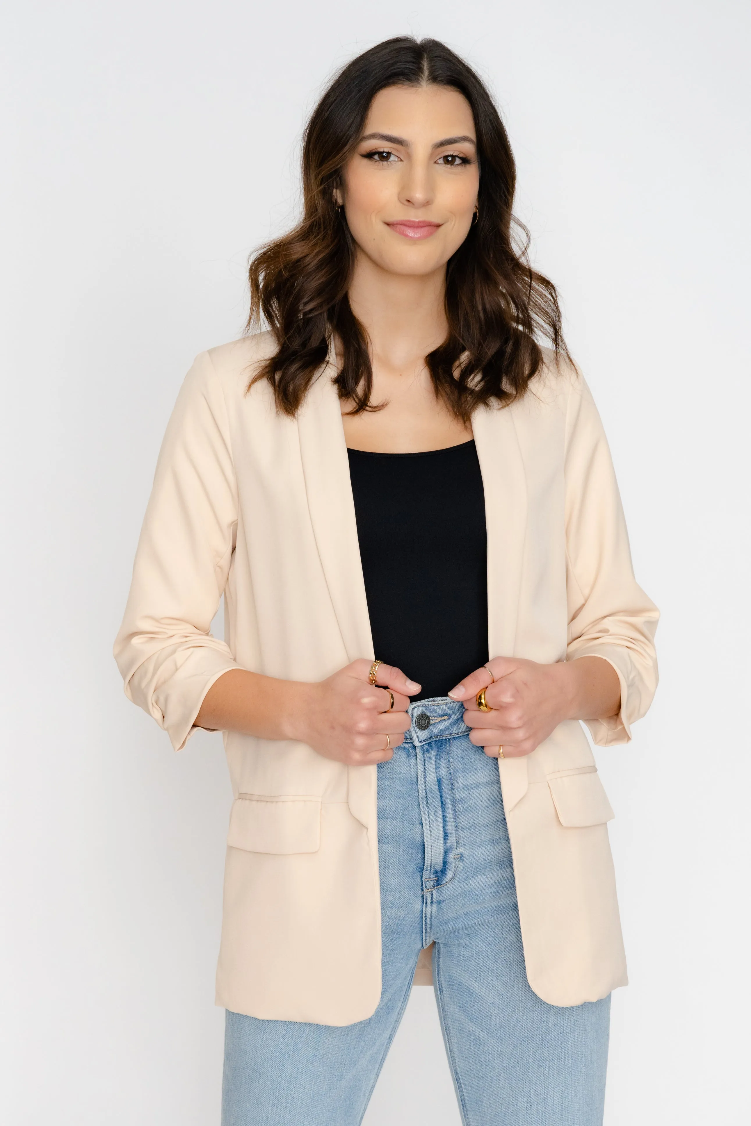 Boyfriend Pocketed Blazer