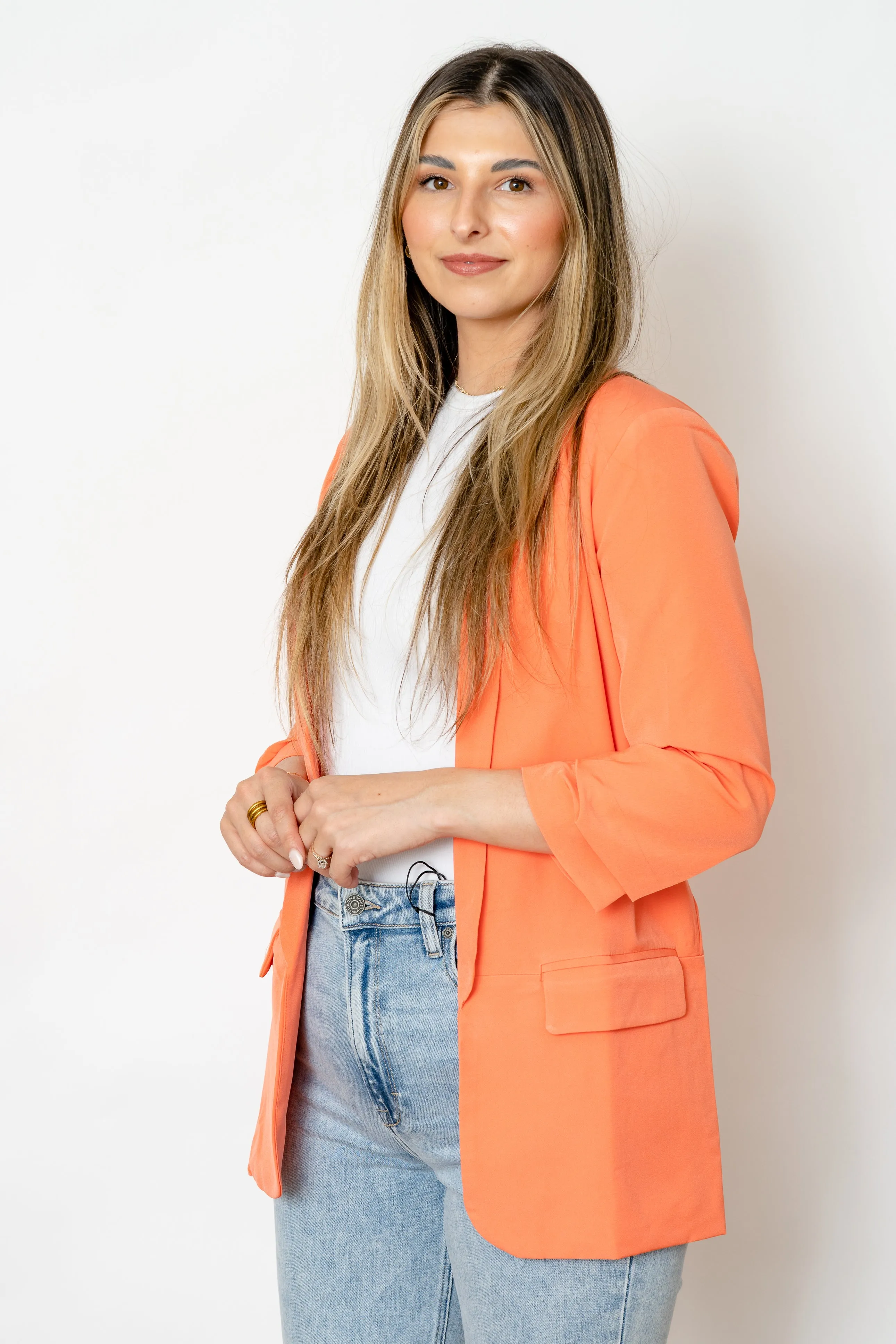 Boyfriend Pocketed Blazer