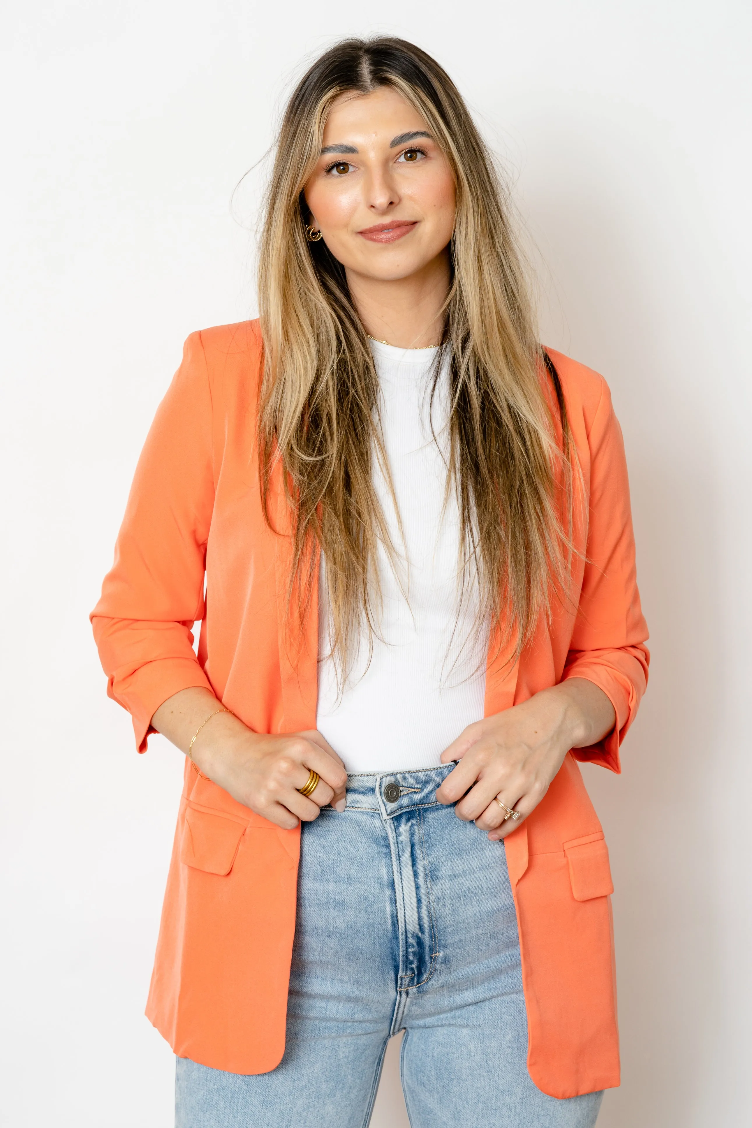 Boyfriend Pocketed Blazer