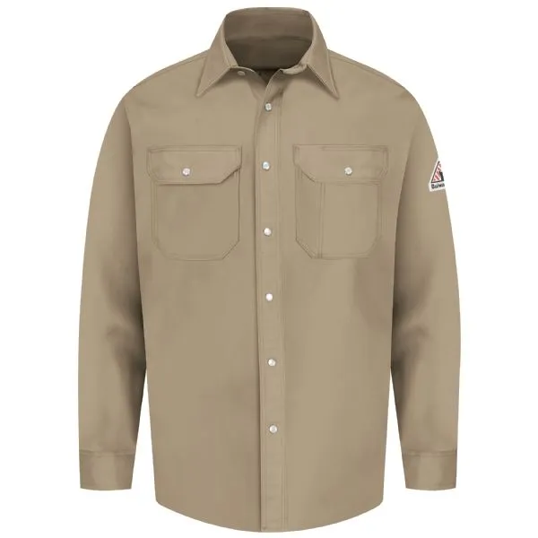 Bulwark Men's Midweight Excel FR Snap-Front Uniform Shirt