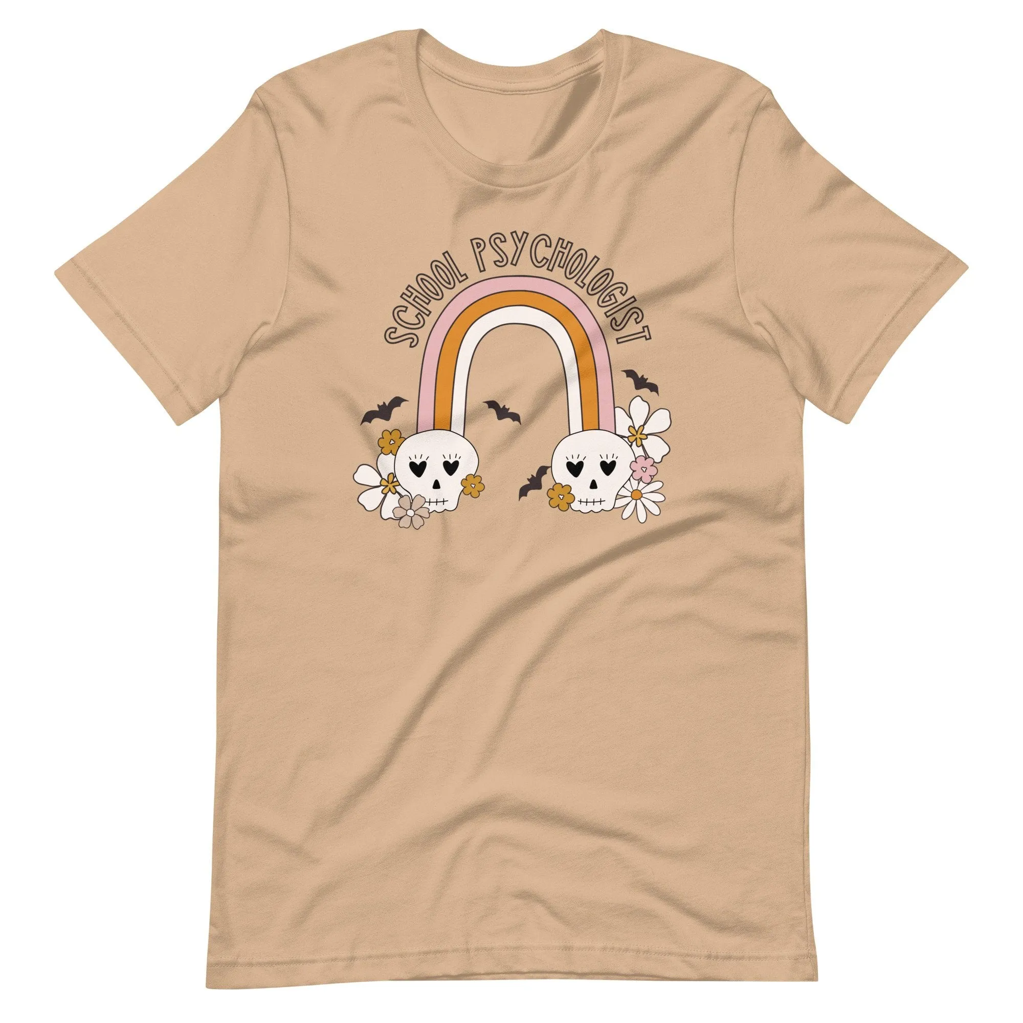 Custom Skull Rainbow Tee