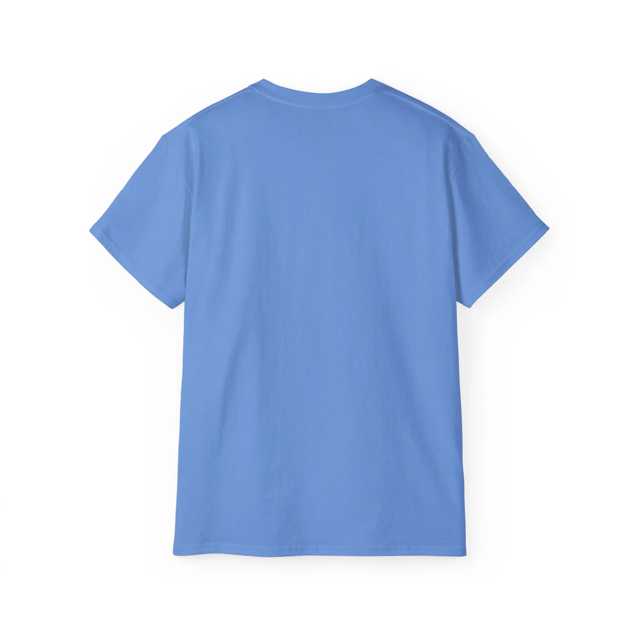 Distressed - Unisex Ultra Cotton Tee - Inverted Color Logo - Plain Back (BEST SELLER)