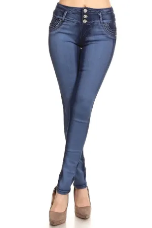 Elsa Braided No Pocket Jeans