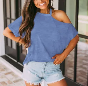 Fashion Off-Shoulder T-Shirt