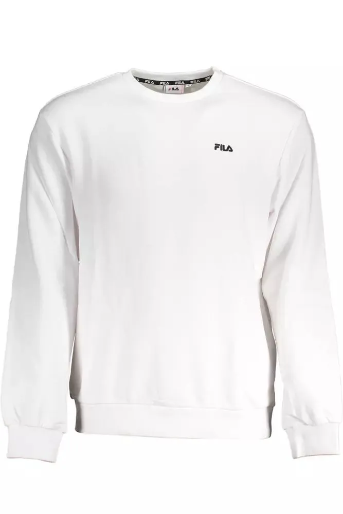 Fila Sleek White Long Sleeve Soft Sweater
