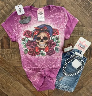 Floral Skull Tee💀