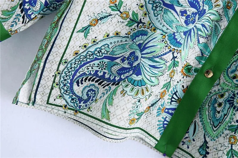 FLOWING PRINTED SHIRT