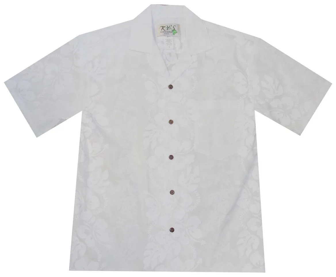Hibiscus Lei Hawaiian Shirt