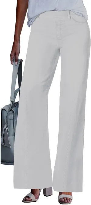 Jeans for Women Trendy High Waisted Flare Jeans Baggy Cropped Denim Pants 90s Jeans Stretchy Boyfriend Jeans