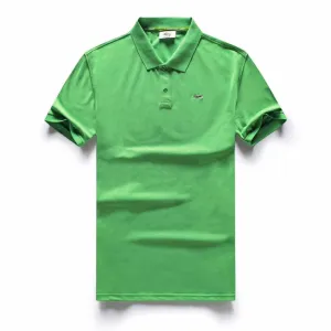 LACOSTE Plain Polo Shirt- Green