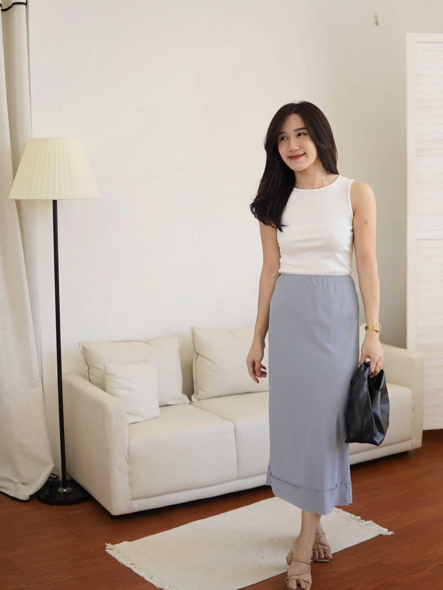 [LM.made] Boat Neck Tank Top