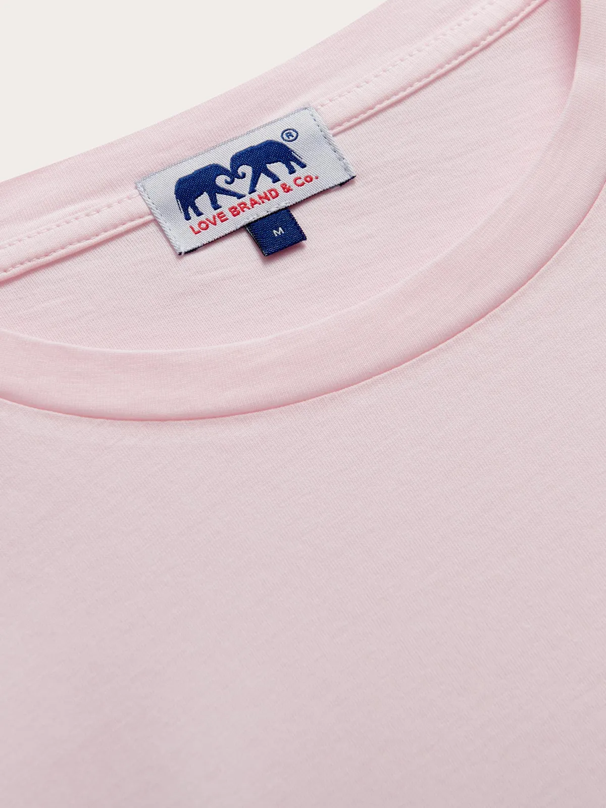 Men's Pastel Pink Lockhart T-Shirt
