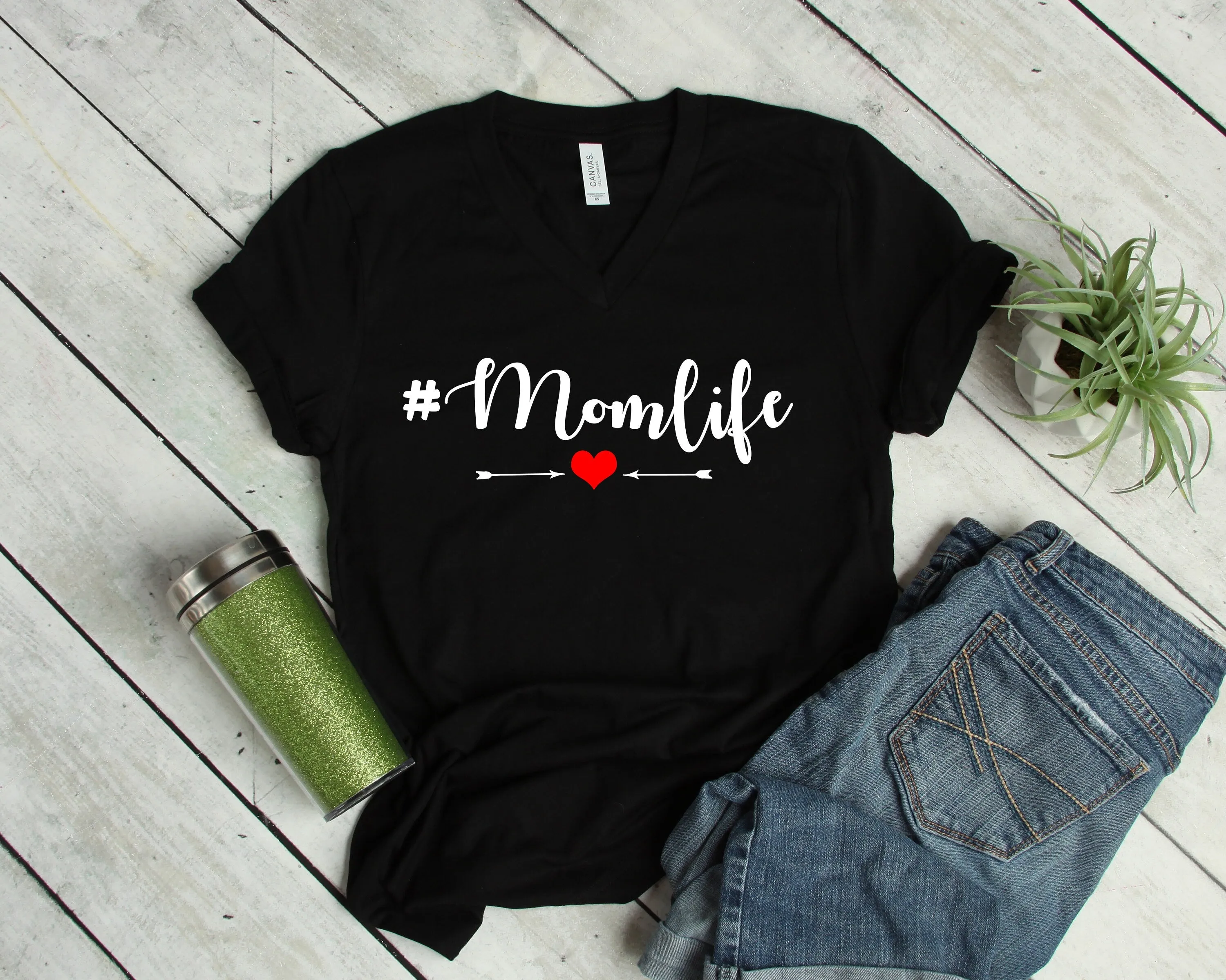 Mom Life T Shirt -Mom Since - Mother's Day Gift Idea - Personalized Mom Shirt - Custom Mom Shirt