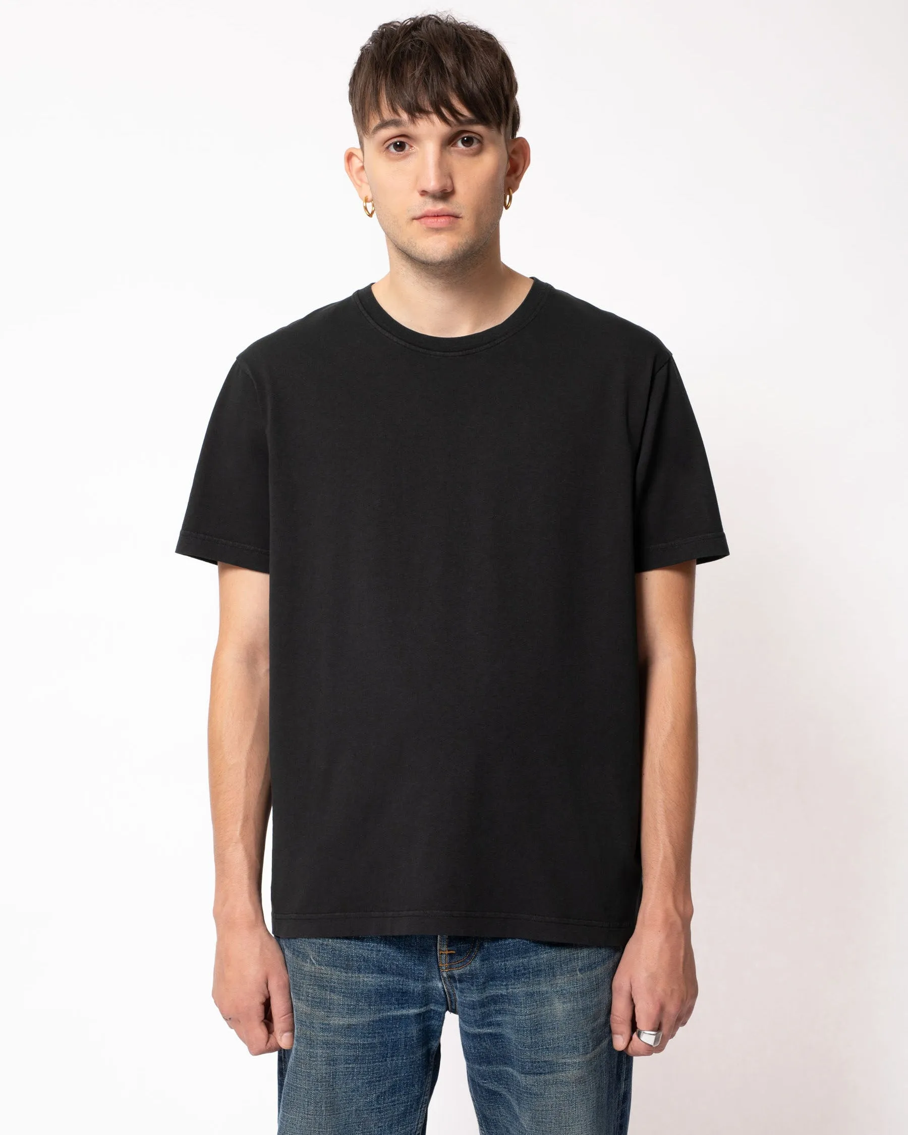 Nudie Jeans Uno Everyday Tee - Black