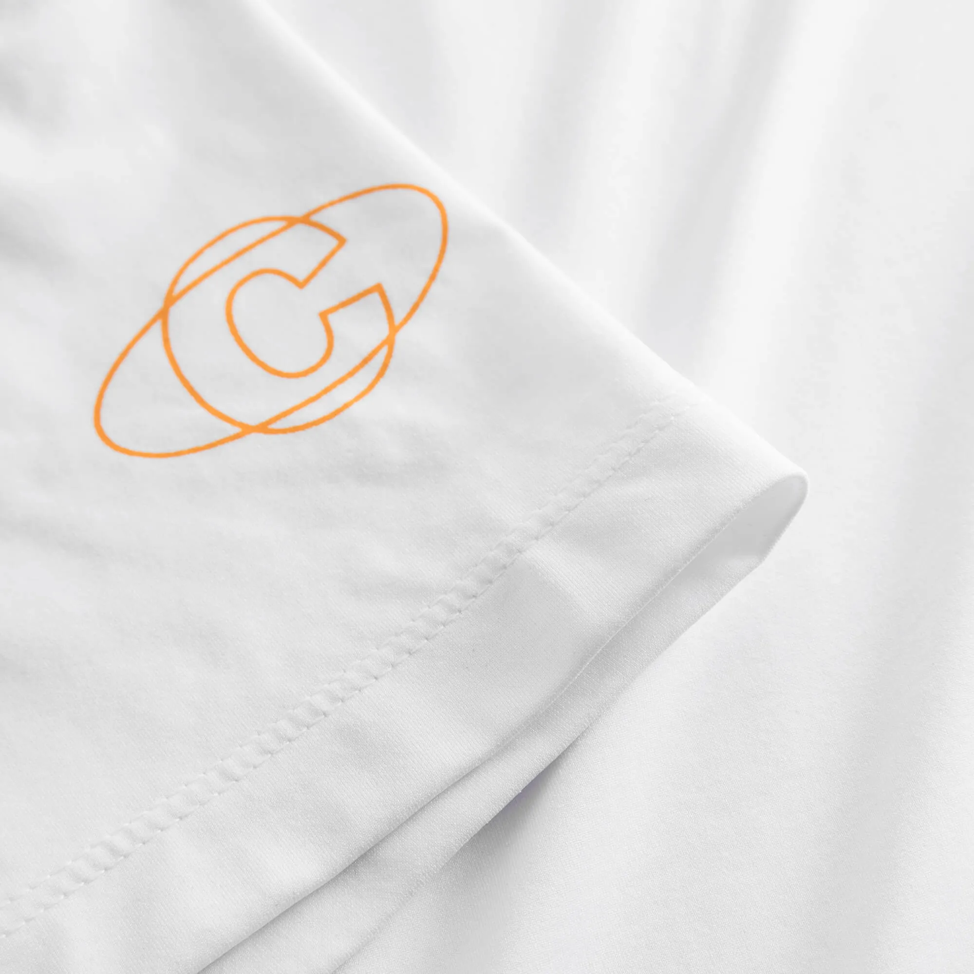 Oncourt Crop WPC  T-Shirt - White