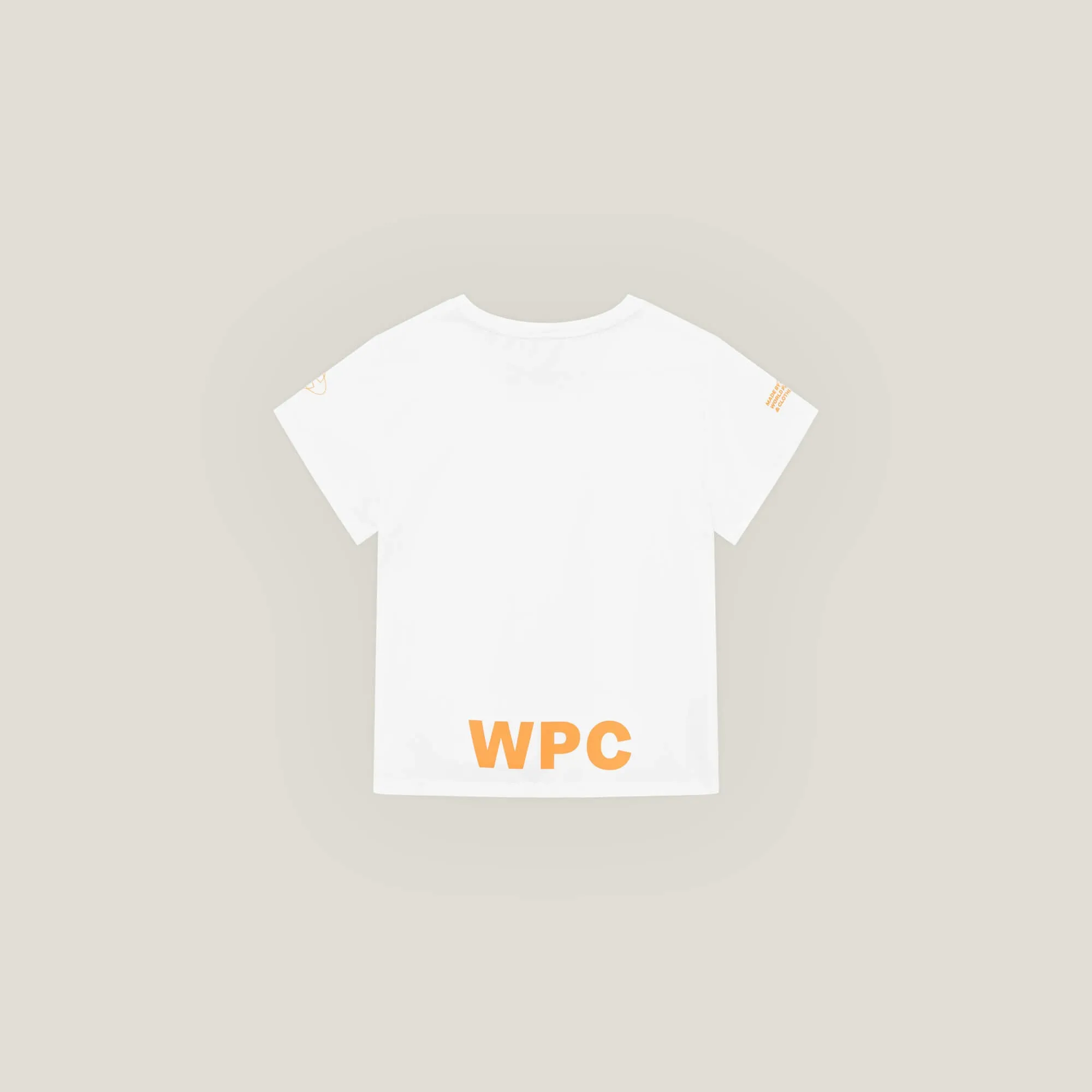 Oncourt Crop WPC  T-Shirt - White