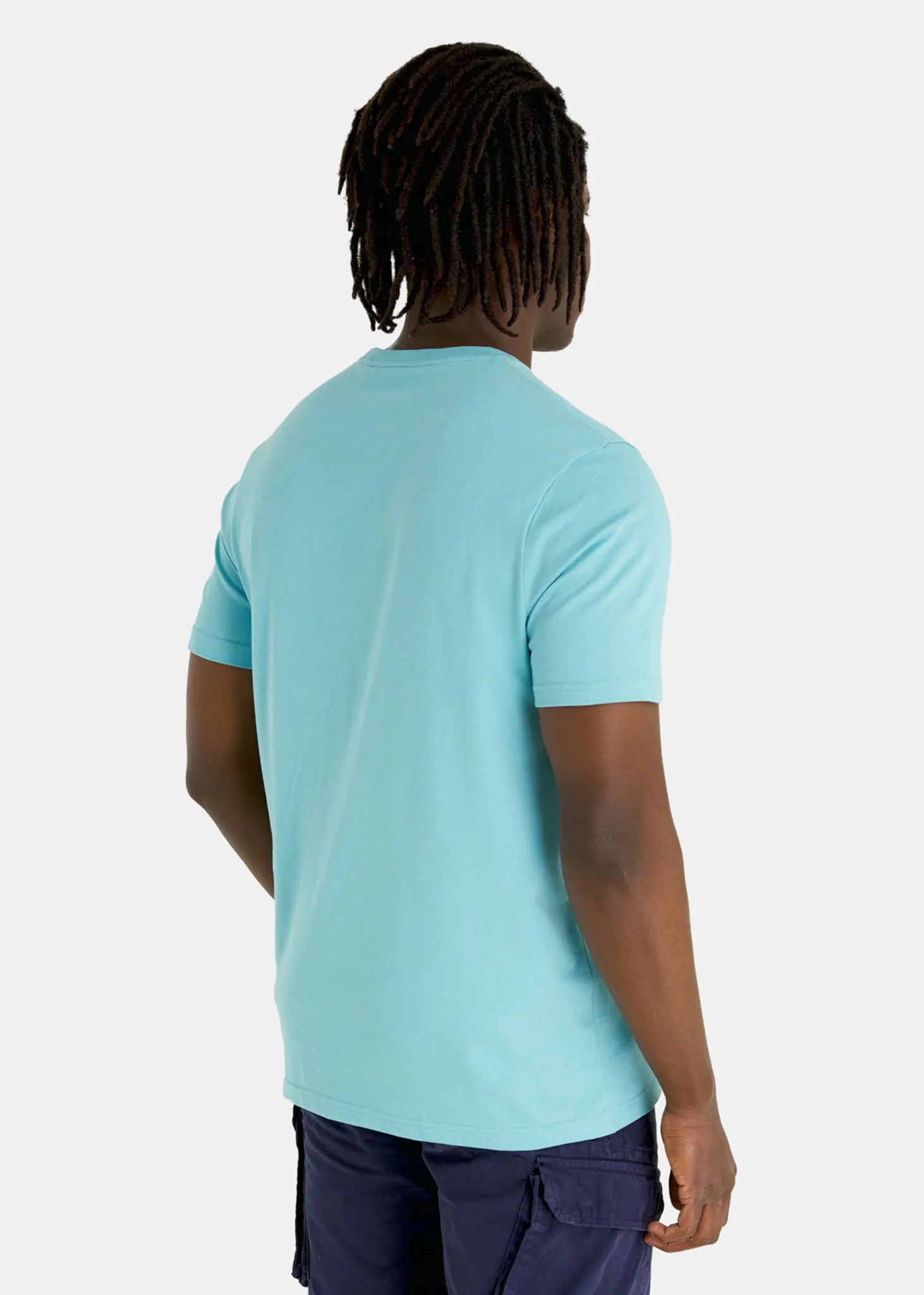 Plain t-shirt - alpine sky