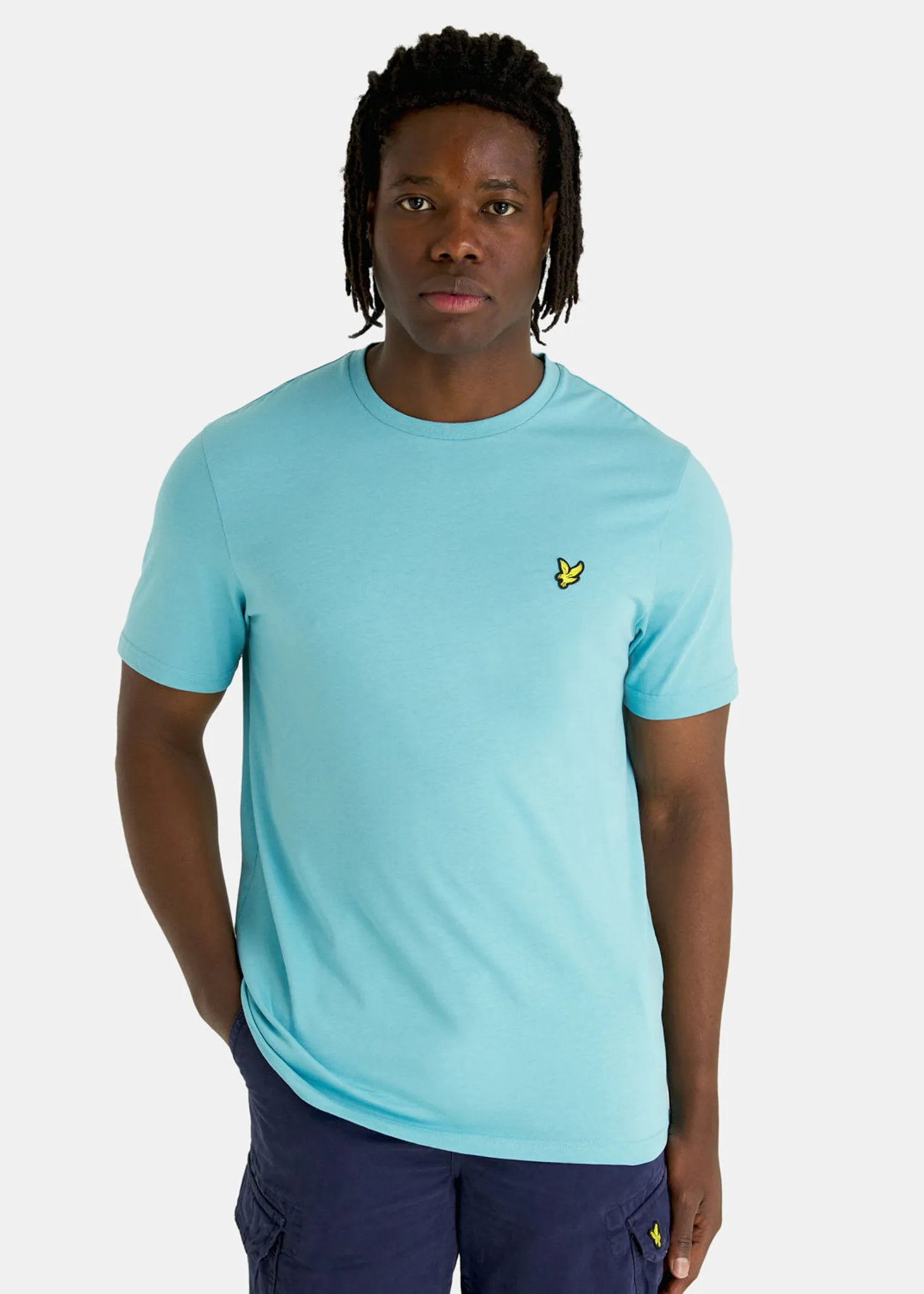 Plain t-shirt - alpine sky
