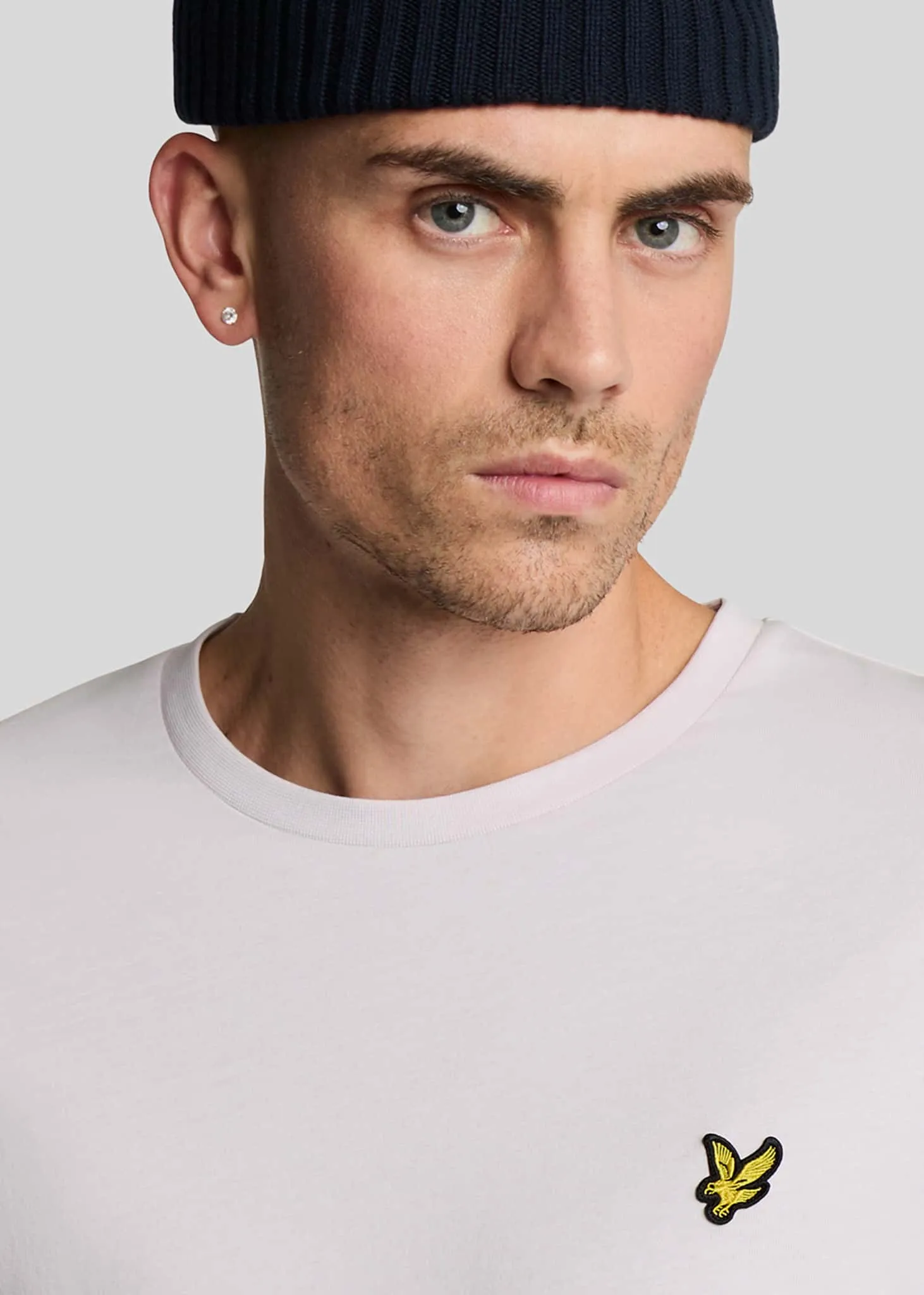 Plain t-shirt - mist lilac