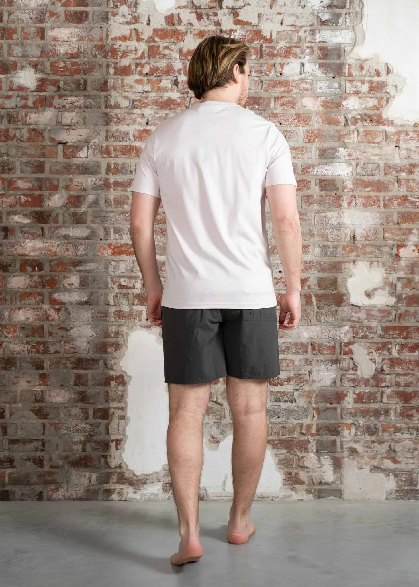 Plain t-shirt - mist lilac