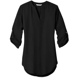 Port Authority® Women's 3/4-Sleeve Tunic Blouse