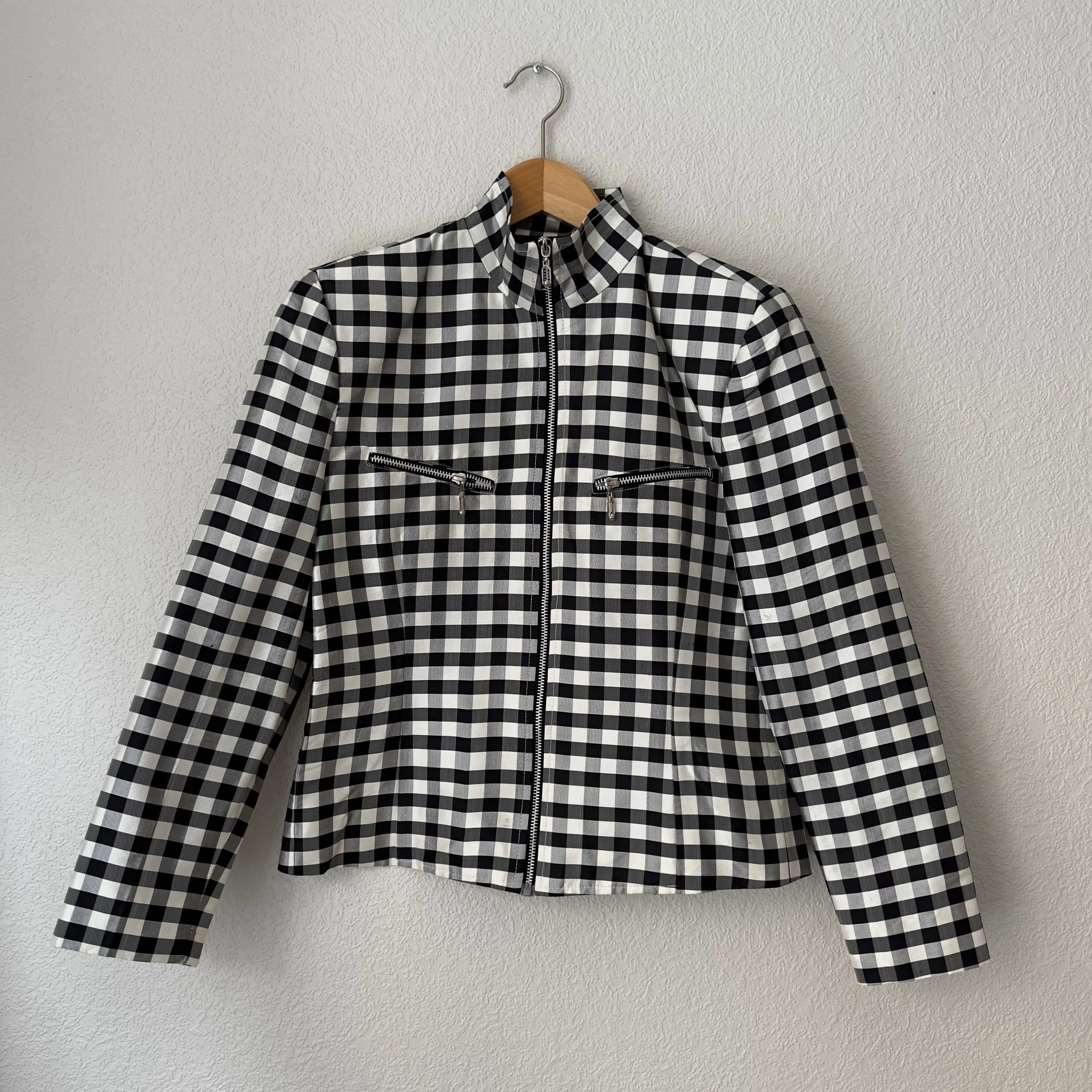 Pure Silk Racer Jacket