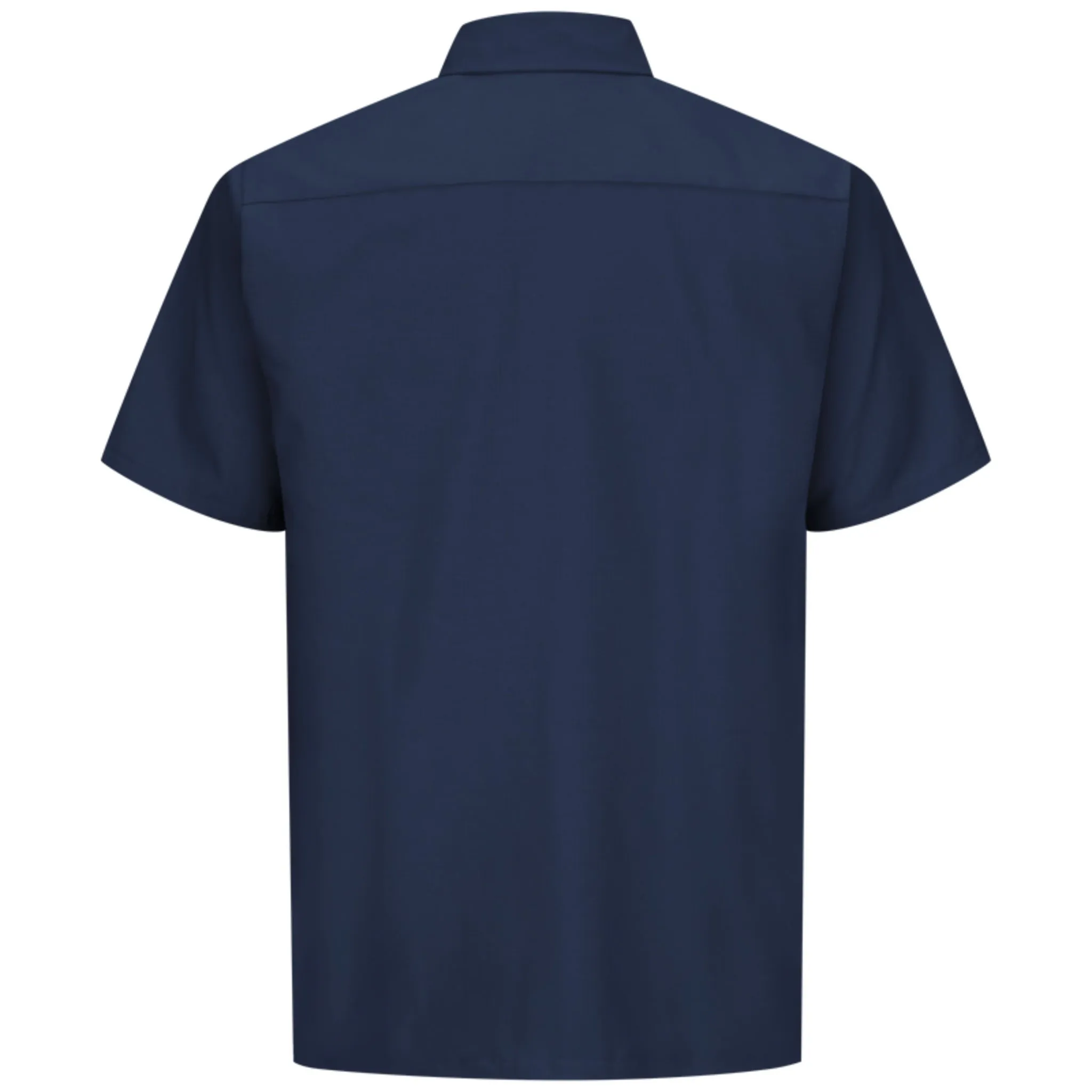 Red Kap Men's SY60 Short Sleeve Solid Ripstop Shirt with Touchtex Technology, Durable Poplin Fabric, and Straight Hem, Professional Workwear | Sizes S-3XL