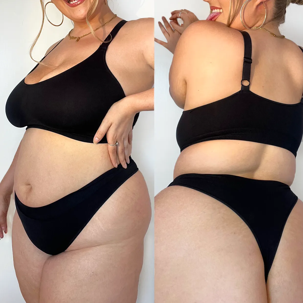 Seamless Adjustable Bra