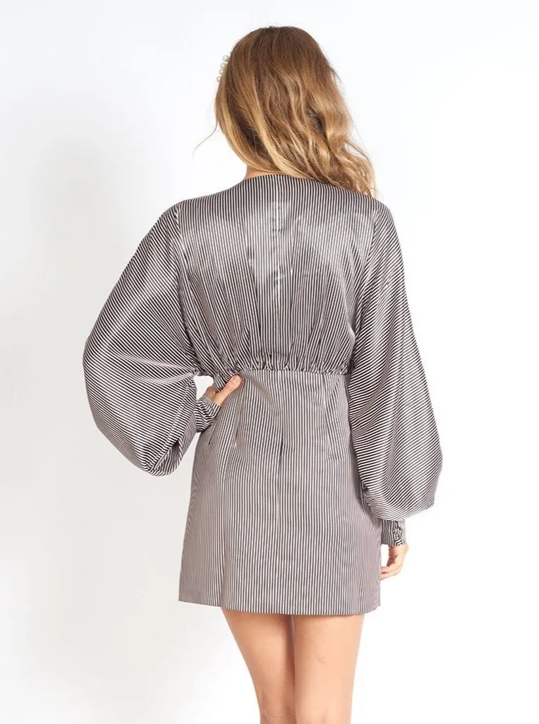 Stripe to Wine Tasting Blazer Dress