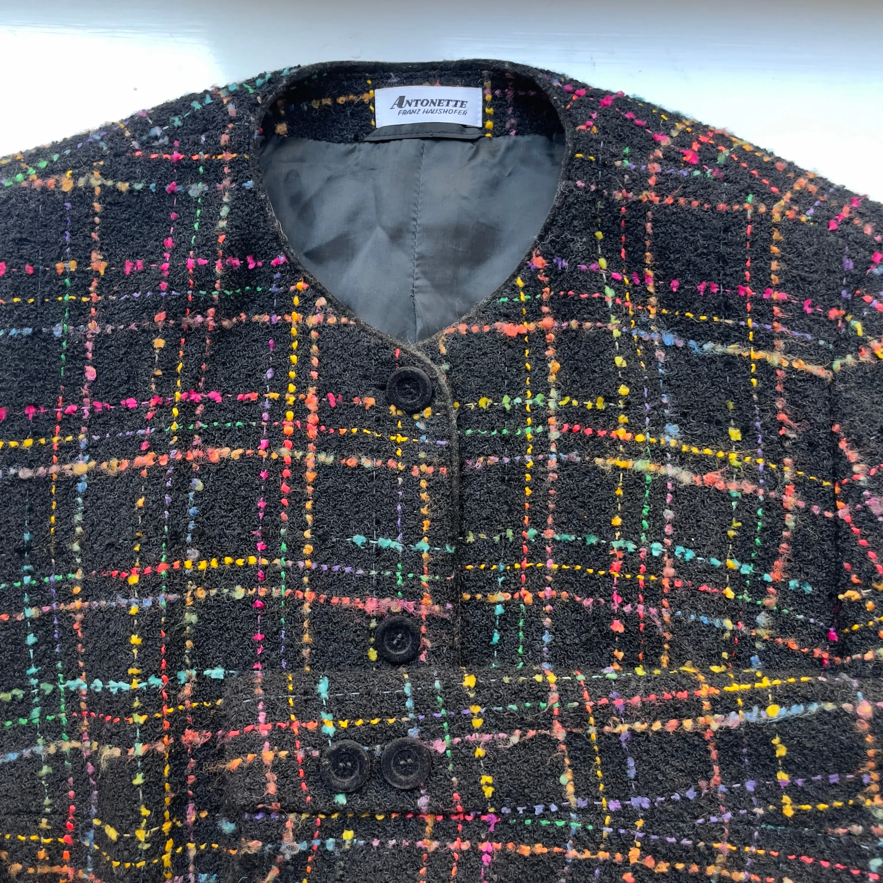 Vintage Wool Bouclé Jacket